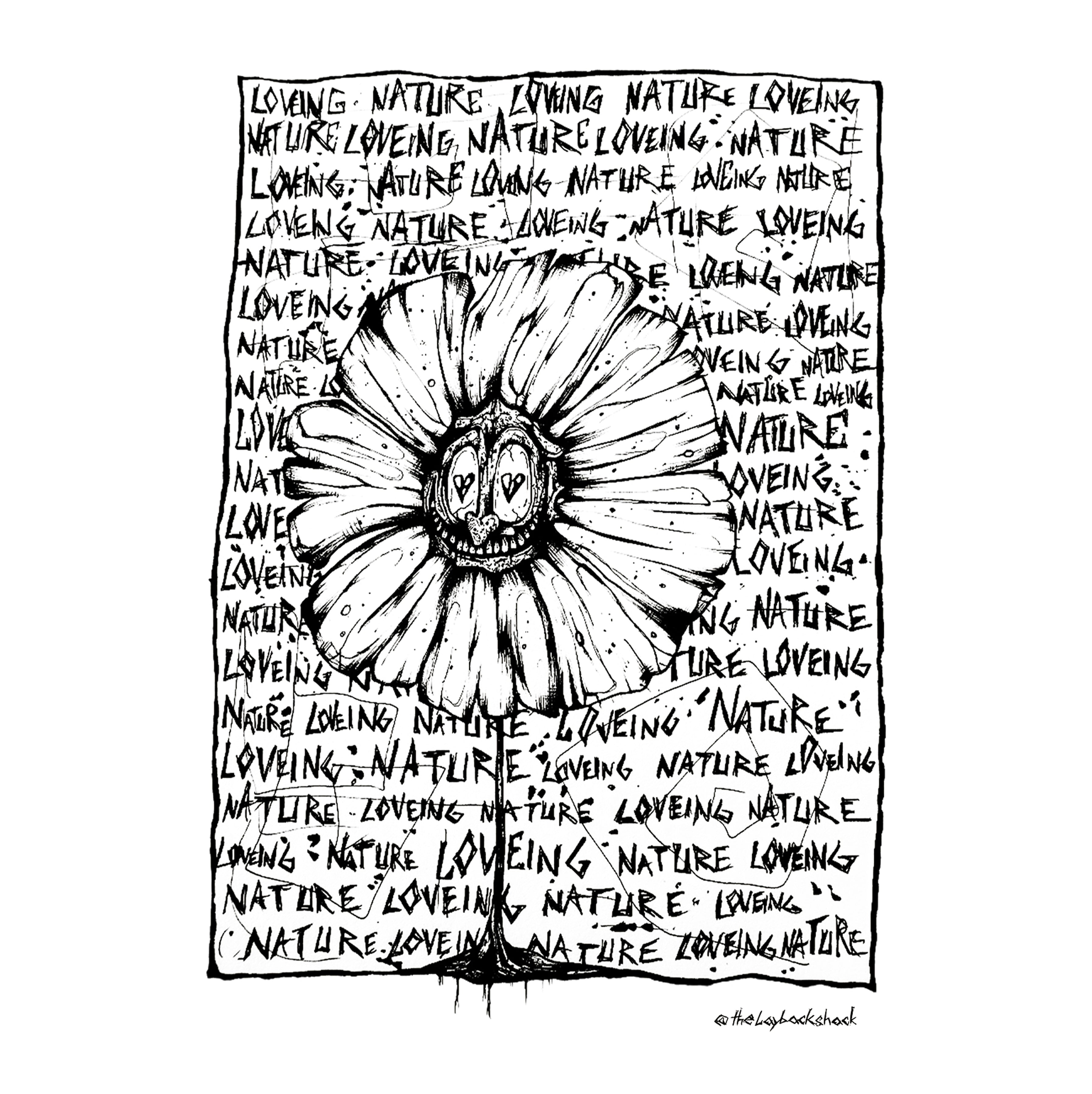 Tragetasche "LOVING NATURE"