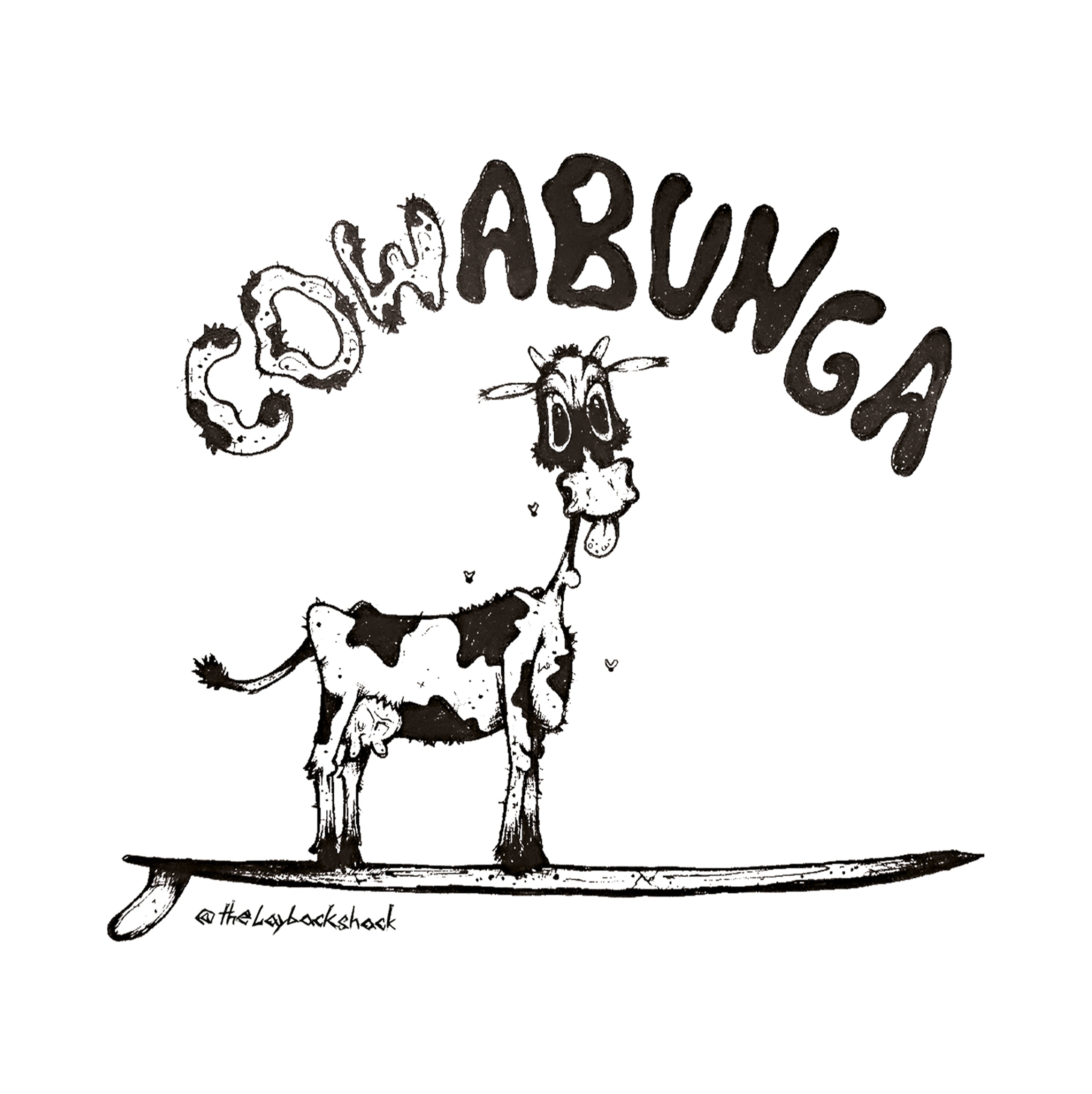 Tragetasche "COWABUNGA"
