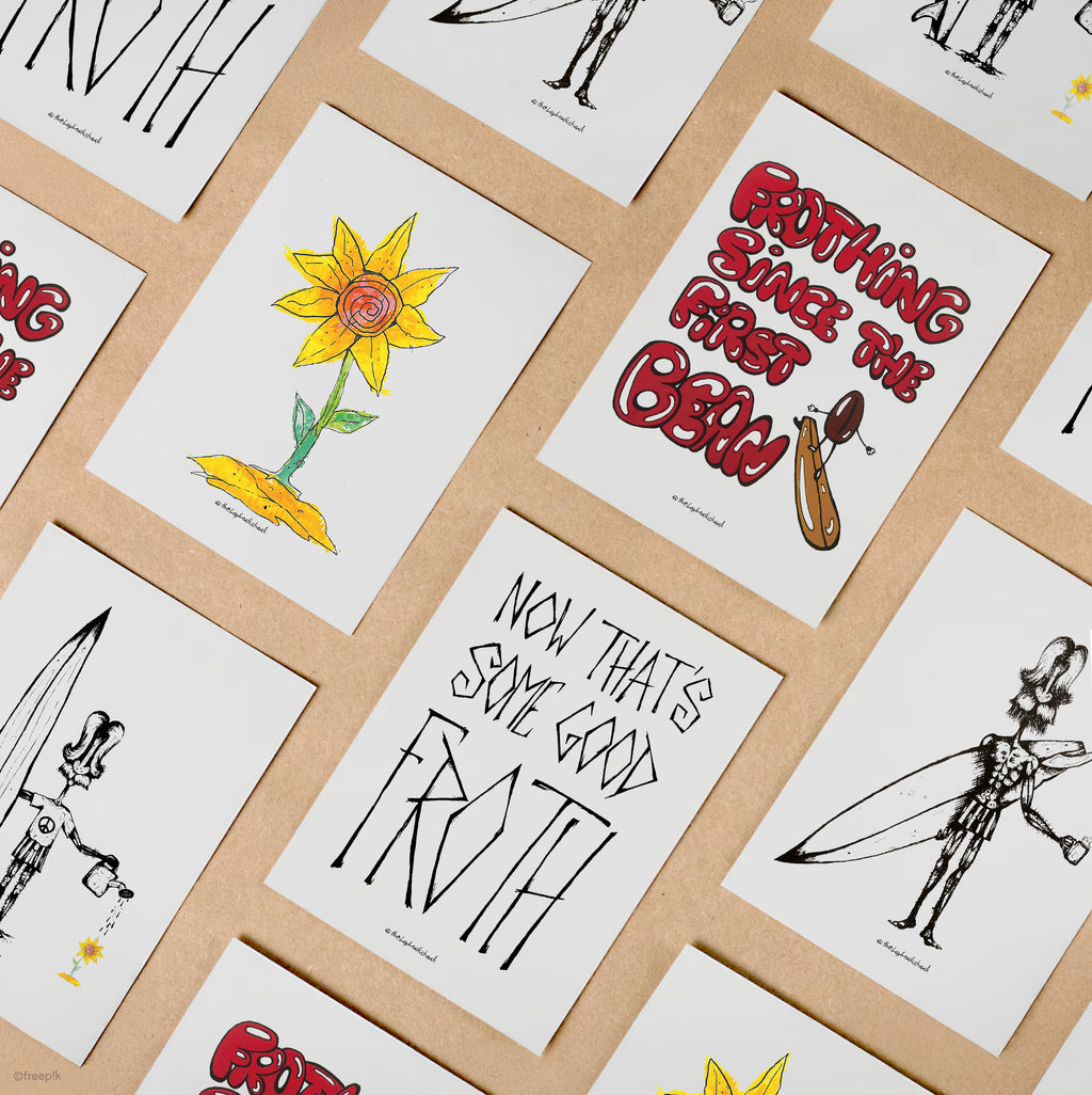 Postcard Set "THE LAYBACK SHACK"