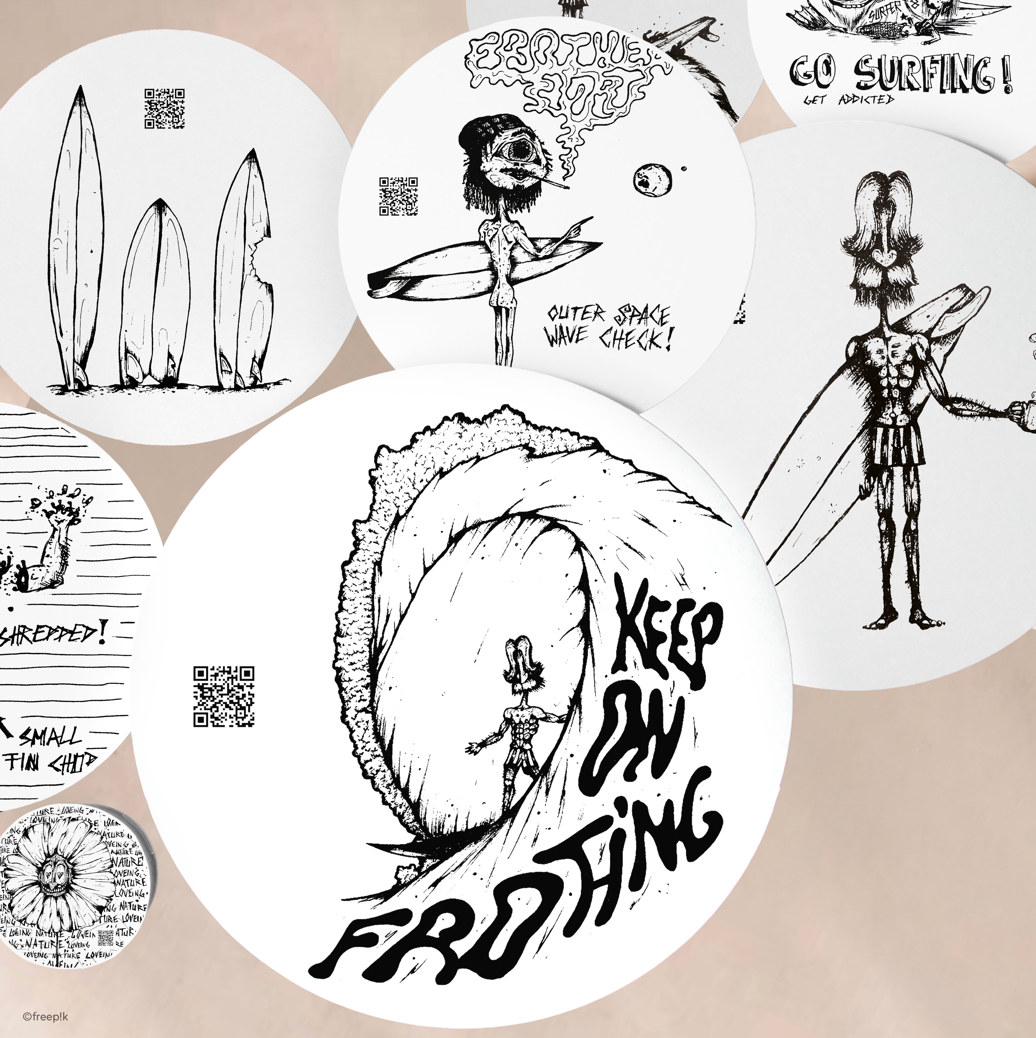 Sticker Set • The Layback Shack