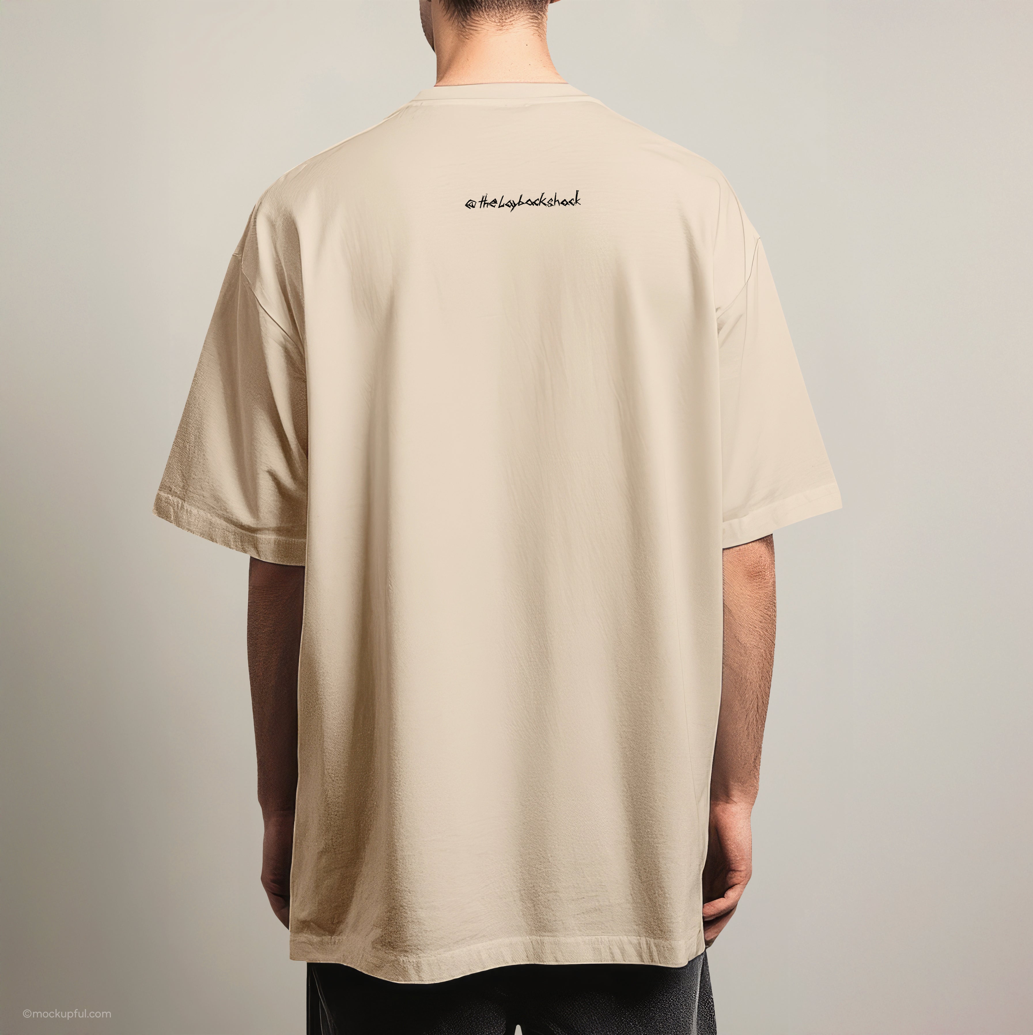 Oversize T-Shirt mit Surfboard-Design