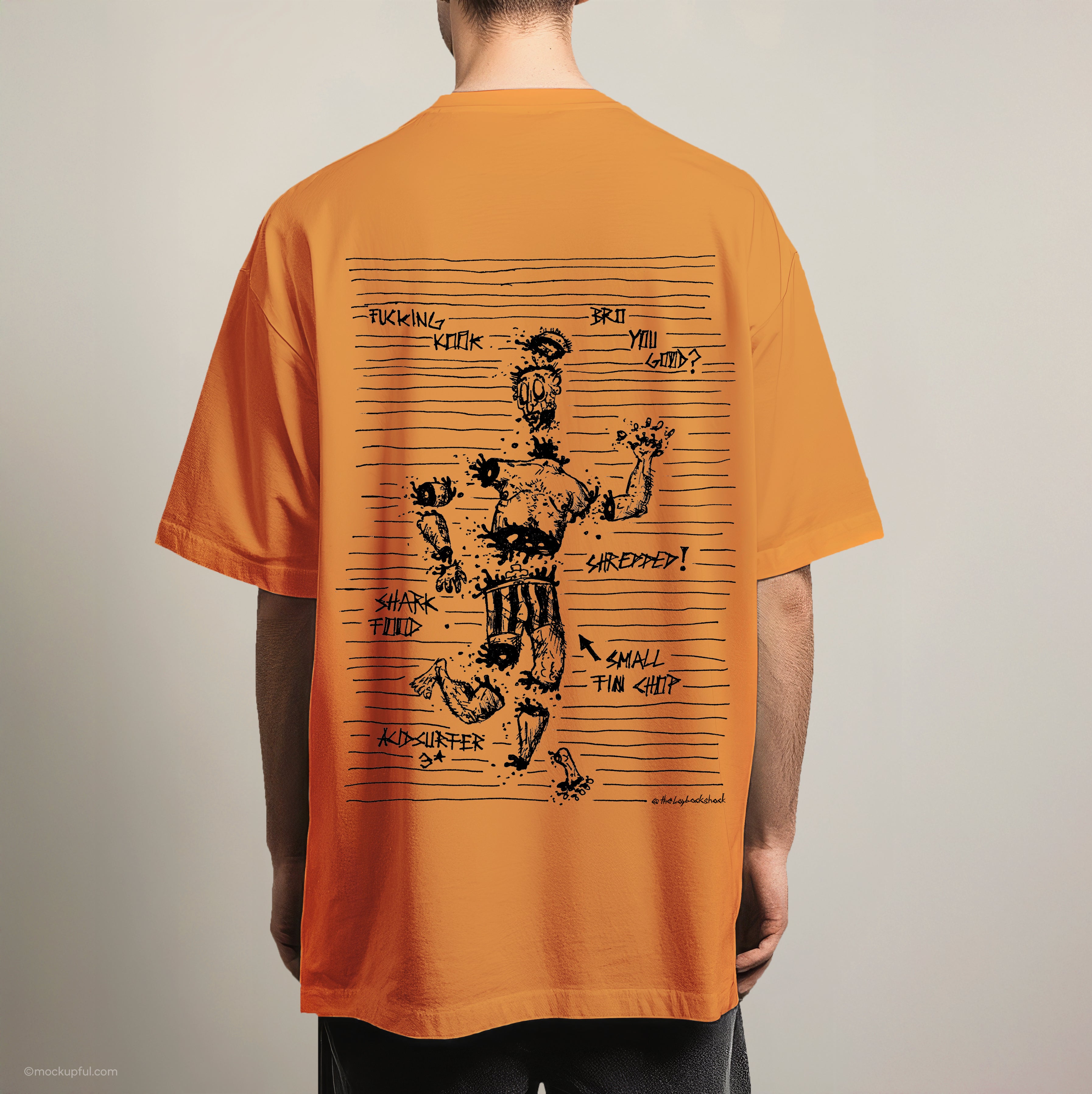Oversize T-Shirt "FIN CHOP"