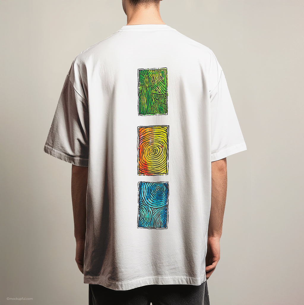 Oversize T-Shirt "COLOURS"