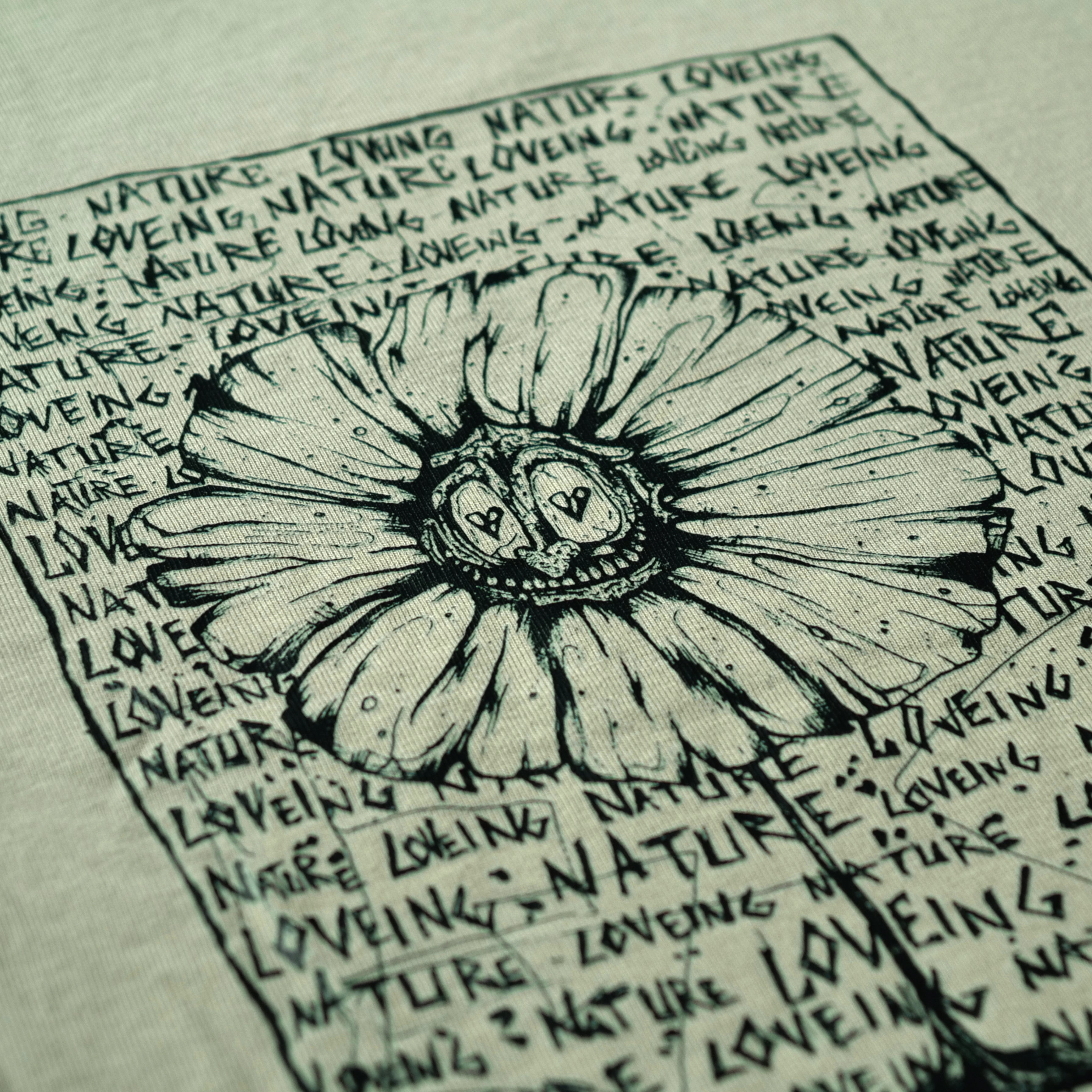Oversize T-Shirt "LOVING NATURE"