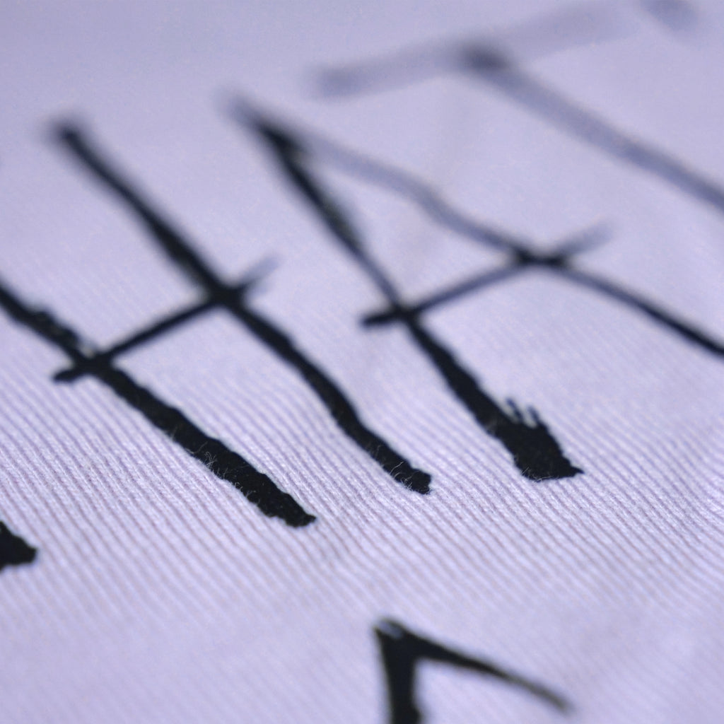 Oversized T-shirt with typography design