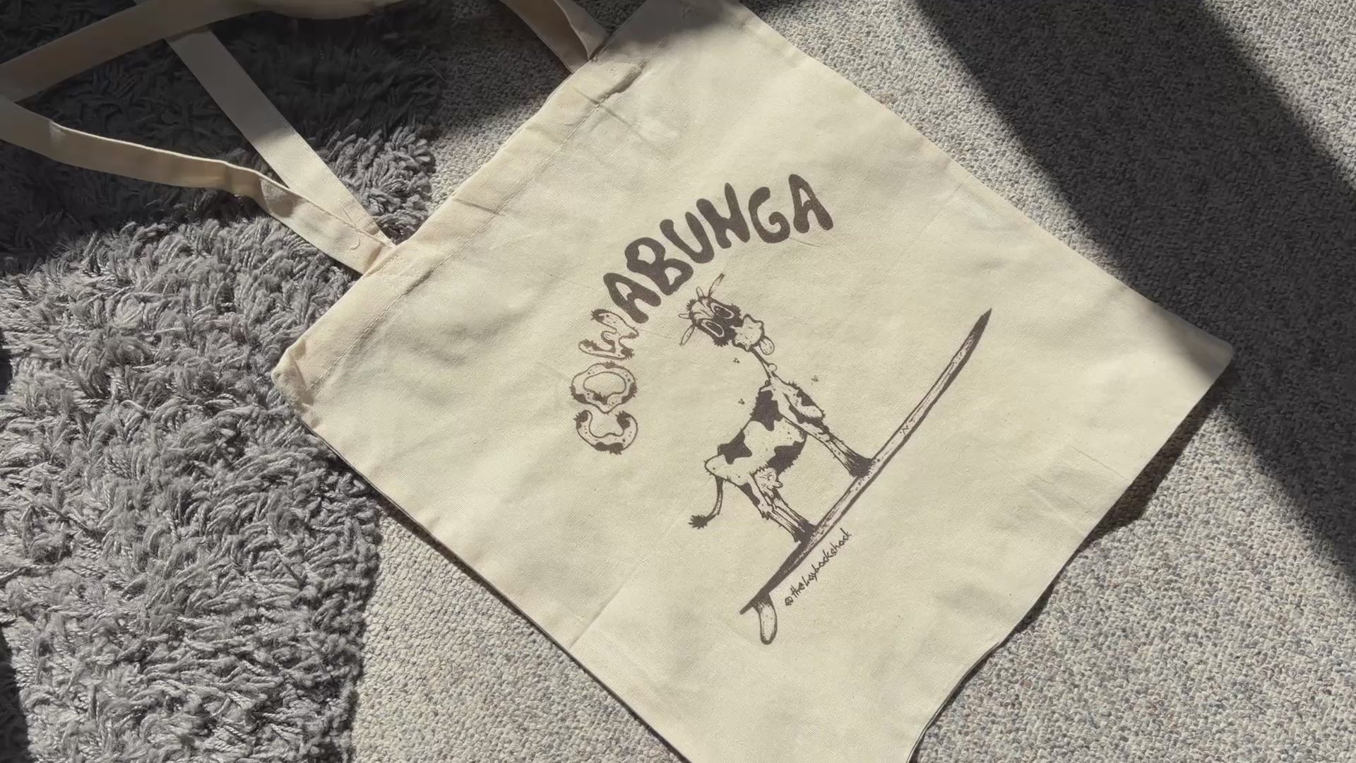 Tote Bag "COWABUNGA"